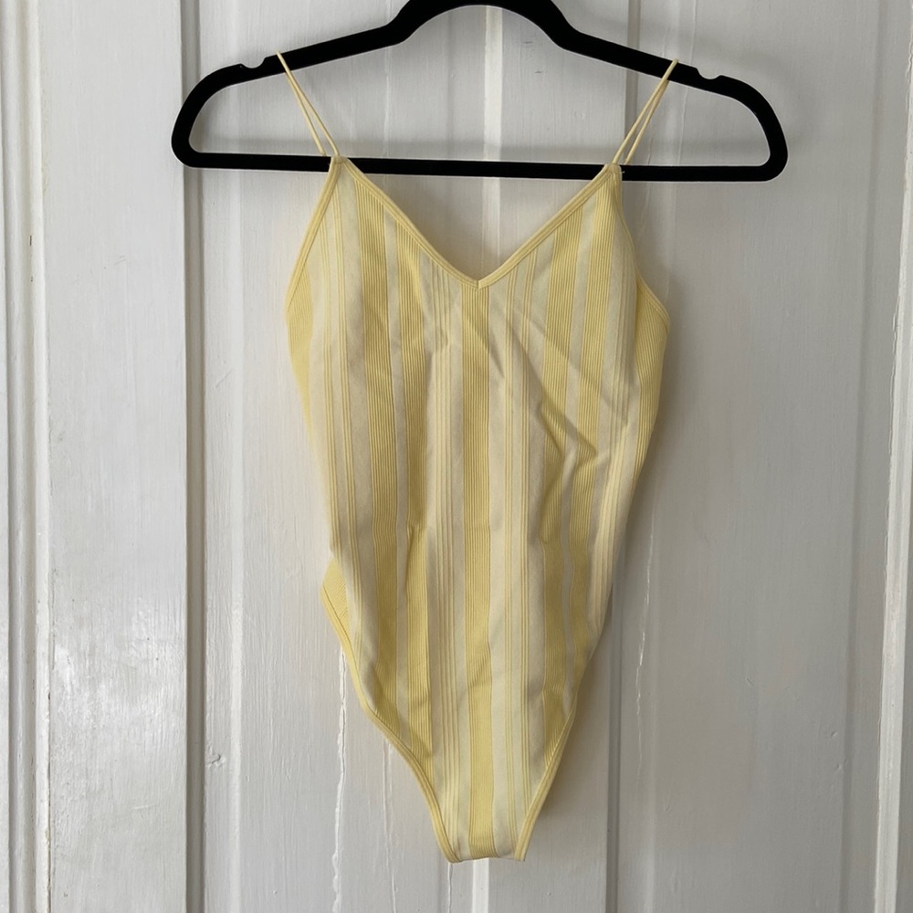 Yellow Bodysuit